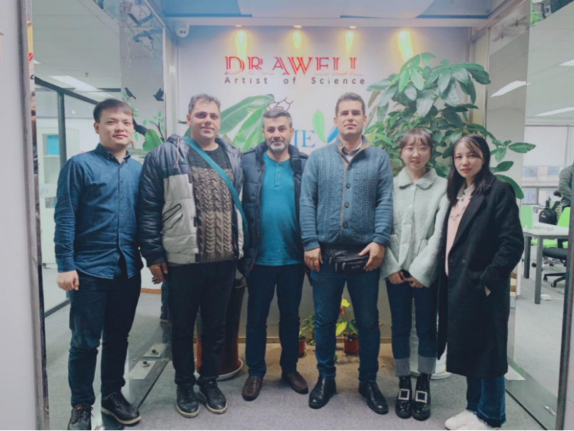 Customers from Iran visit Drawell 2019