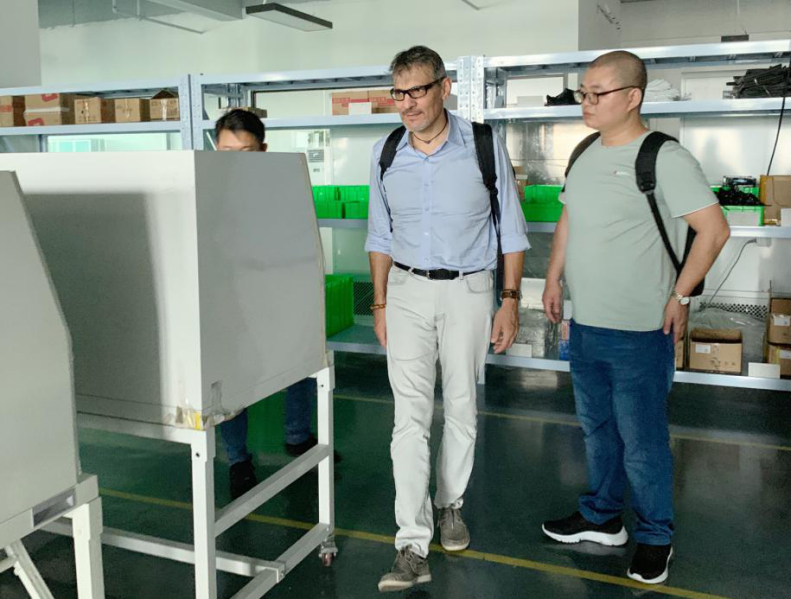 Italy University professor visits Drawell 2019216
